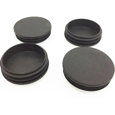 Lot de 10 bouchons ronds de 60 mm pour tuyaux, en plastique, pour meubles et intérieur de meubles. (1/5)