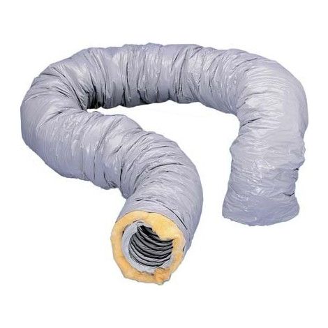 Guaina flessibile VMC in PVC isolato ø125 mm lunghezza 10 metri - ATLANTIC