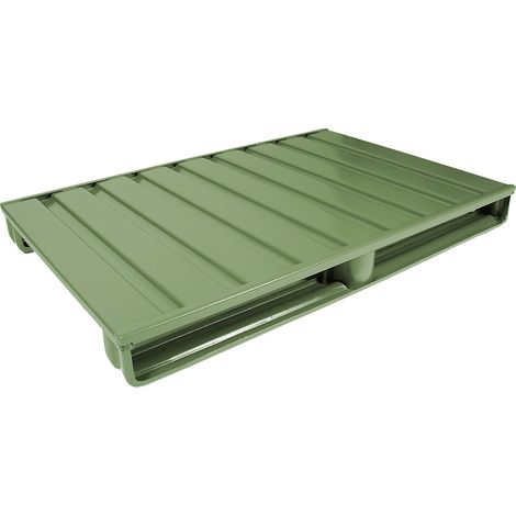 Heson, Palette plate en acier, L x l 1000 x 800 mm, force 2000