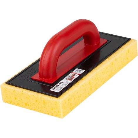 Glättkelle Strend Pro Premium, REDhand, 280x140x40 mm, ABS, Schwamm Meer