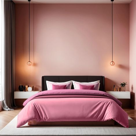 Housse de Couette Simple 135 x 200 cm 100% Coton 155 Fils au Pouce carré, Fermeture à Boutons, Lavable en Machine à 30 °C, Douce et Confortable (1/5)