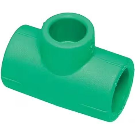 RACCORDO A T RIDOTTO IN PPR SERIE TIGRIS GREEN - Ø75X40X75  - WAV