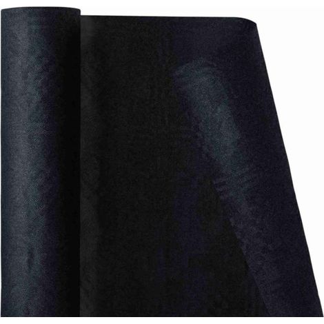 Dopla Tovaglia Rotolo Carta Nero 1,20x7m Monouso (1/3)