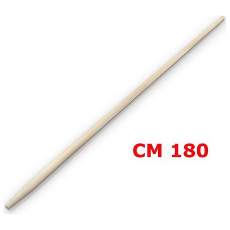 MANICO RASTRELLO IN LEGNO 180 CM PER AGRICOLTURA ORTO GIARDINO GIARDINAGGIO