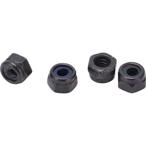 4 Écrous de blocage M4 en alliage d'aluminium antidérapants pour modèles RC Arrma Senton 1/10 - Lot de 4 pièces (1/5)