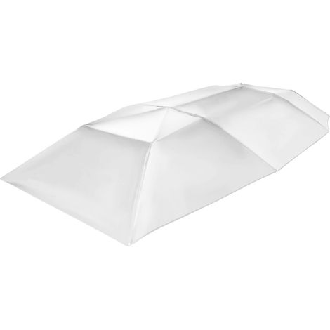 Tente de voiture semi-automatique, auvent imperméable, protection UV, Gris Argenté, 4.2x2.2m (1/2)