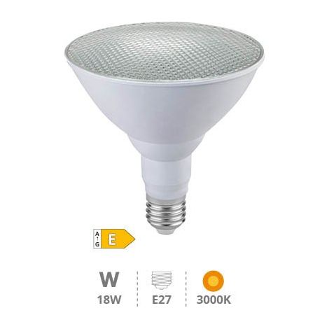 Ampoule LED PAR38 18W E27 3000K IP65 (1/2)