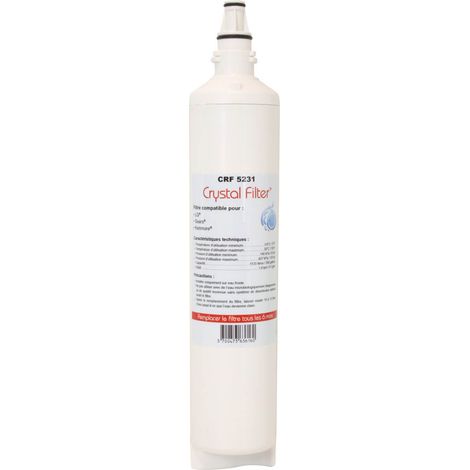 Filtre LT600P LG - Filtre frigo Crystal Filter® CRF5231 compatible LG / Kenmore / Sears (1/4)
