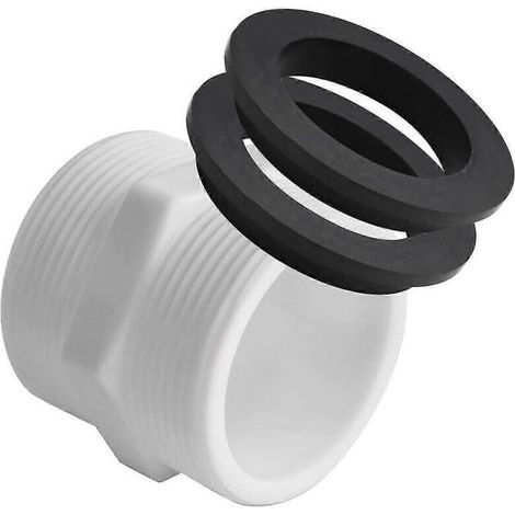 Adaptateur de tuyau de piscine 1,5 pouce pour tuyau de pompe de piscine avec joints toriques - Pièces détachées pour adaptateur de tuyau de piscine