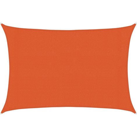 Maison Exclusive - Sonnensegel 160 g/m² Rechteckig Orange 3x5 m H