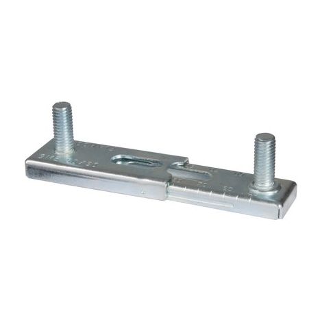 Plaque de montage de collier - Flamco - Acier zingué