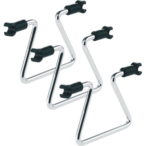 Kesseböhmer Trennbügel für 15er Unterschrankauszug ARENA Classic - Chrom poliert, 3 Stück
