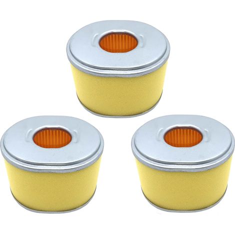 Pack de 3 pièces de rechange pour filtre à air pour GX240 GX270 8HP 9HP moteur tondeuse à gazon (1/4)