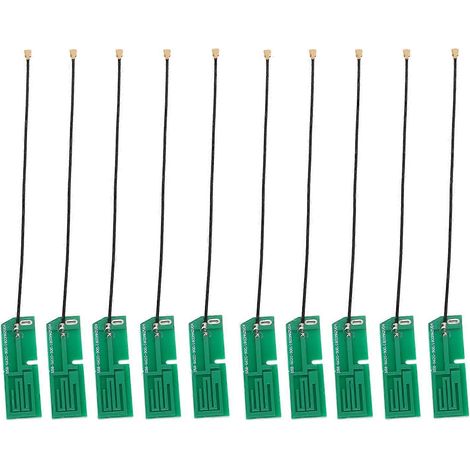 10 Stück NZ-900/1800 WLAN-Bluetooth-Antenne 6 dBI IPEX PCB Interne Antenne für drahtlose Überwachung