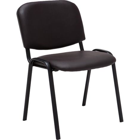 Stapelstuhl Ken Kunstleder braun (1/5)