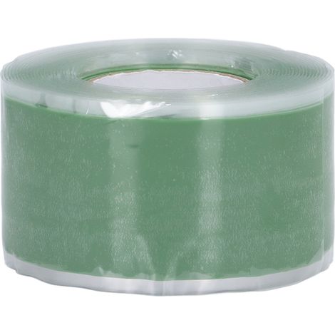Ruban adhésif en Silicone étanche de 3 mètres, auto-fusionnant, bonne étanchéité pour tuyau d'eau, vert