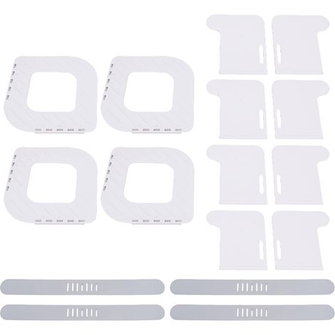 Attaches de draps-housses robustes avec sangles de verrouillage pour draps-housses d'angle, pour lits simples, doubles, queen et king size (1/5)