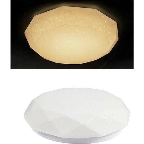 Plafoniera Da Soffitto 24 Watt Lampadario 24 Led Luce Calda 3000k (1/4)