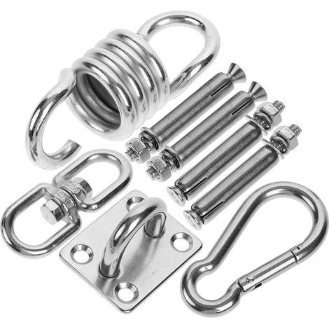 Silver Steel Hammock Hook for Hanging in Stainless Steel (1/5)