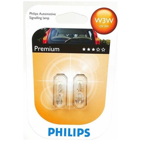 Philips Automotive 12256B2 Ampoule de signalisation Vision W3W 3 W 12 V A424622 (1/5)