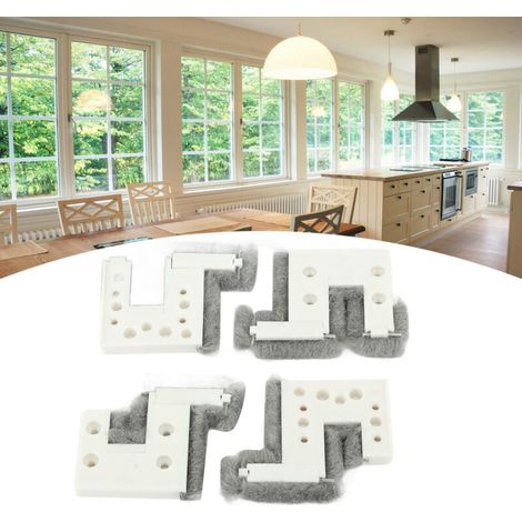Blocage Sécurisé Fenêtre ABS Windproof 88 Type Anti-Dérapage Sécurité Limiteur De Fenêtre Imperméable Anti-Bruit Facile Installer (1/5)