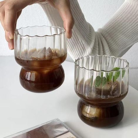 Verre À Dessert - Verre En Verre Borosilicat 260 Ml - Pour Glace, Crème Glacée, Salade De Fruits, Cocktail, Parfait - Lot De 2 (1/5)