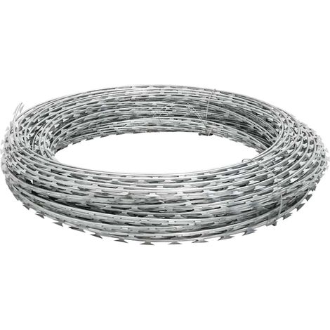 BTO-22 Stacheldrahtzaun aus galvanisiertem Stahl 150 m