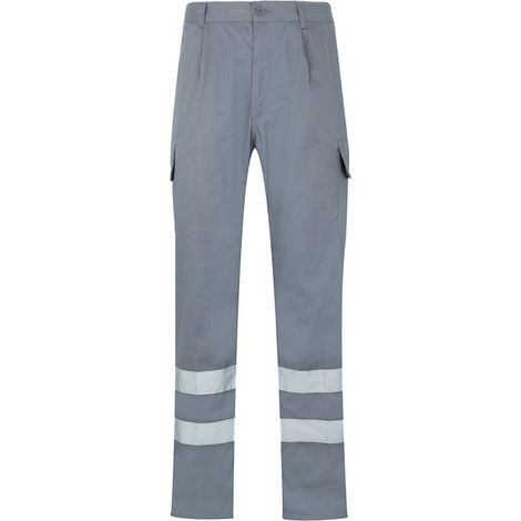 Pantalón Con Cintas Multibolsillos GRIS M