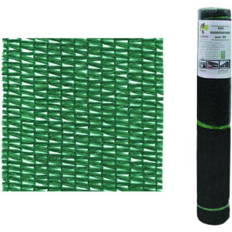 Rete Ombreggiante Normale - 90% Verde In Miniroll - rotolo mt 6 - Misure: h 100 cm