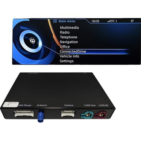 CarPlay sans fil, compatibilité avec le véhicule électrique i3, fonctionnalité Android Auto, 2013-2017 i3 NBT (1/2)
