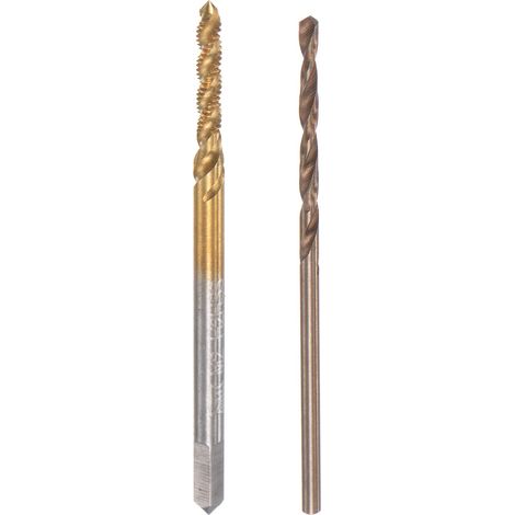 Taraud Métrique Spirale Cannelure M2x0,4 1,6mm M35 Cobalt HSS (1/5)