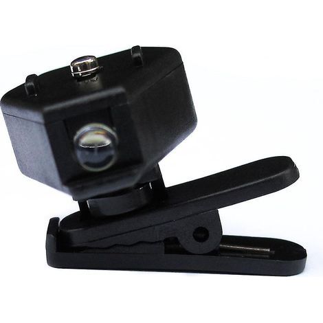 Set di 2 mini luci di lettura a LED flessibili, ultra luminose e universali con clip, dotate di luce notturna a LED regolabile per occhiali di sicurezza e maschere da campeggio. (1/5)
