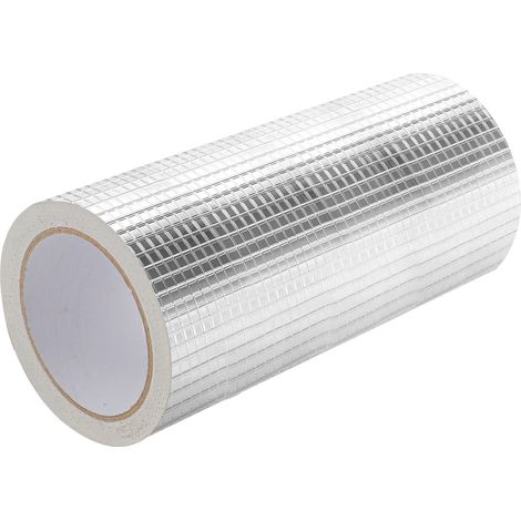 Ruban Butyle en Feuille D'aluminium, Scotch Etanche Eau, Ruban Etancheite 200MM × 5M, Scotch Anti Fuite pour Sceller les Fissures dans Gouttières, Tuyaux, Piscines et Toits (1/5)