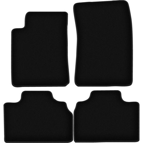 Schwarze Velours-Fußmatten für: SsangYong Kyron SUV (2005-2014) (1/5)