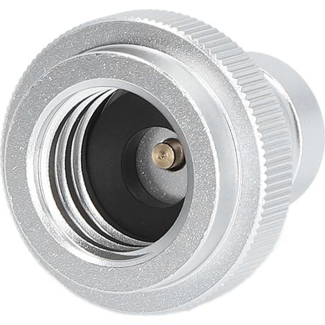 Ortviai Adaptateur de CO2 pour SodaStream DUO/Terra/Art – Tête de conversion rapide en laiton argentée (1/4)