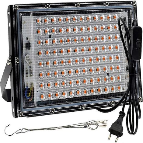 Éclairage horticole, étanche IP65, LED à spectre complet pour une croissance et un développement optimaux, idéal pour les plantes en pot, les fleurs, les légumes et les semis.-AquaForge (1/5)