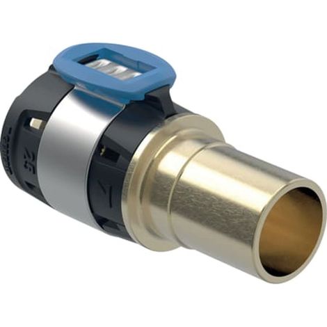Geberit FlowFit Transizione a Geberit Mapress, con estremità a innesto, DN 15 / 12, dø 20 mm, 620.231.00.1