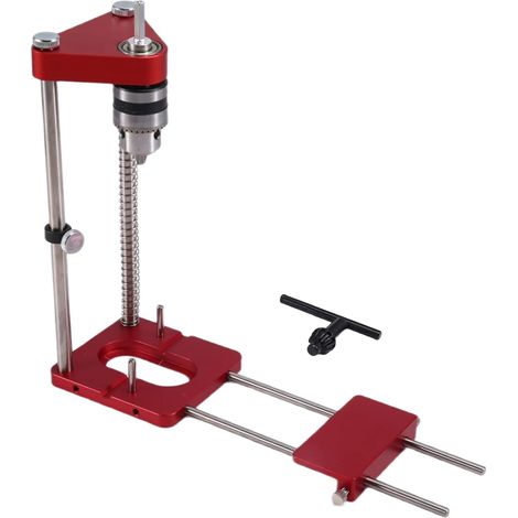 Guide de Perçage de Ligne Automatique, Localisateur de Foret de Menuiserie Portable, Positionneur de Poinçon de Trou Précis, Gabarit de Perçage de Ligne Automatique