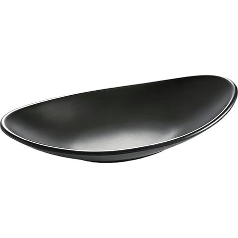 Plateau Decoratif Noir Givré Vide Poche Entree Organisateur De Clés Et Bijoux Petit Plateau Pour Table De Chevet Coupelle Rangement Pratique Plateau Cuisine Design Élégant Et Minimaliste Maison (1/5)