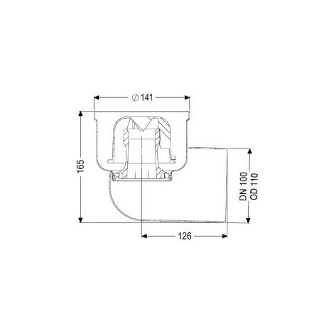 KESSEL 54420 Corps de base Ferrofix