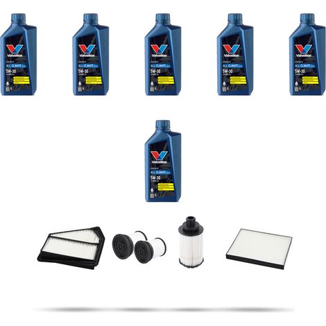 Kit tagliando 4 FILTRI e 6L OLIO compatibile con Opel Antara 2.2 Cdti 120kw dal 2011 (1/5)