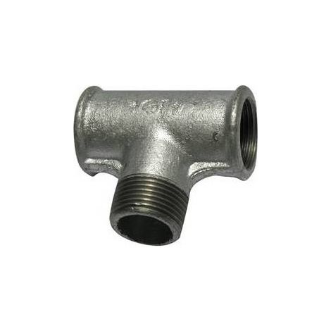 TEE   F.M.F.   ZINCATA Misura: 1/2"
