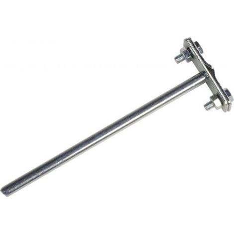 Support d'entretoise à enfoncer au marteau L-160mm 24,1 OC /92400101/