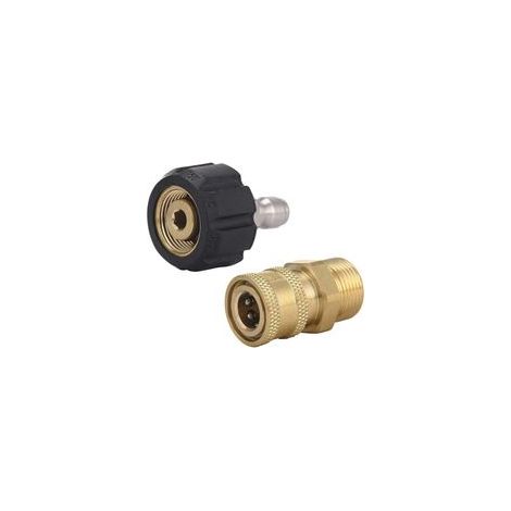 Kit adaptateur pour nettoyeur haute pression M22 14mm to 1/4'' Quick Connect Kit
