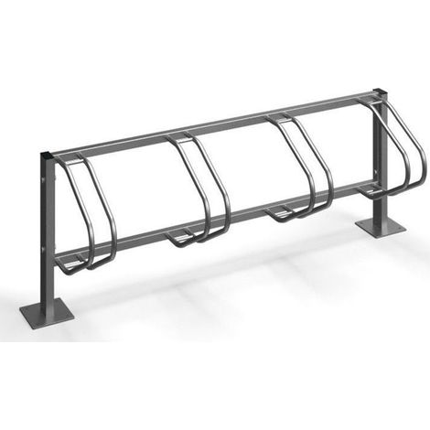 Support vélo ECHO-4 PION en acier galvanisé - Fixation: à fixer dans le béton