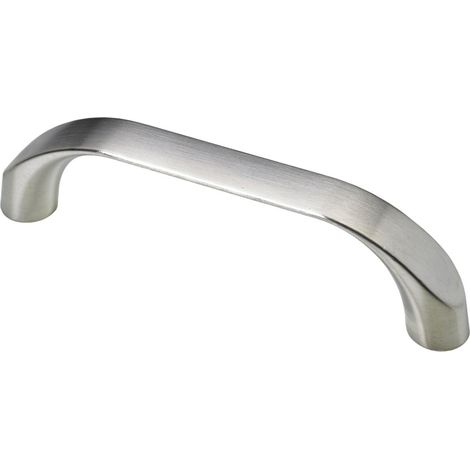 Hettich Möbelgriff  Edelstahl Optik 13 x 109 x 25 mm - 1 Stück Möbelbeschläge