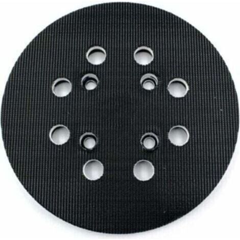 Schleifteller für Bosch (Ø 125 mm, mittlere Härte mit Zubehörsystem für Exzenterschleifer PEX 300/400 AE / 4000 AE / Advanced Orbit 18, TRIMEC