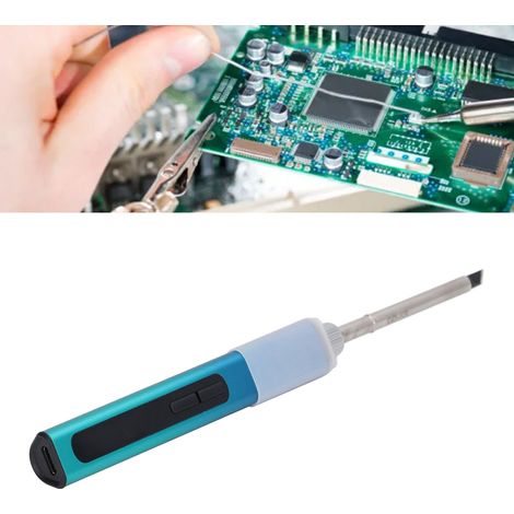 Fer à souder industriel 65 W, portable USB, affichage numérique, chauffe rapide, multifonction, contrôle de température PID (1/5)