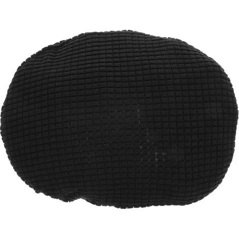 Kopfstützenbezug für Bürostühle, Kopfstützkissenbezug für Bürostühle – 32,00 x 24,00 x 1,00 cm – Schwarz (1/3)