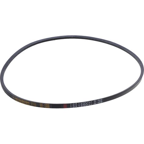 Jardiaffaires – Courroie autoportée Mitsuboshi A49 – Compatible avec tondeuses Castel Garden 72cm – Remplace 35061423/0, 35061424/0 – Pour coupe précise (1/2)